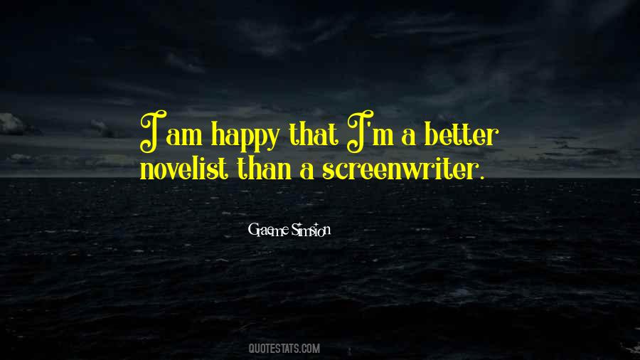 Quotes About Screenwriter #1615753