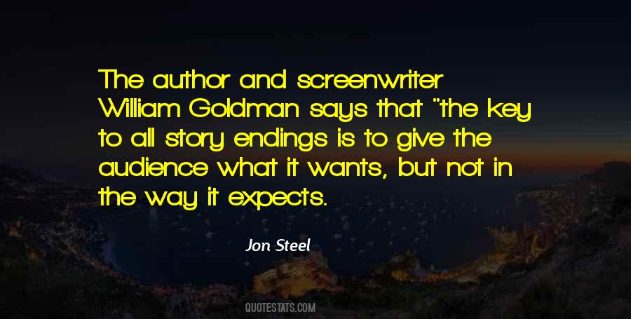 Quotes About Screenwriter #1633483