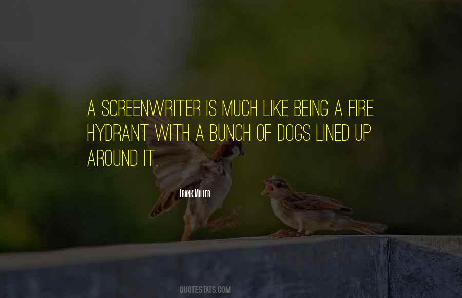 Quotes About Screenwriter #396895