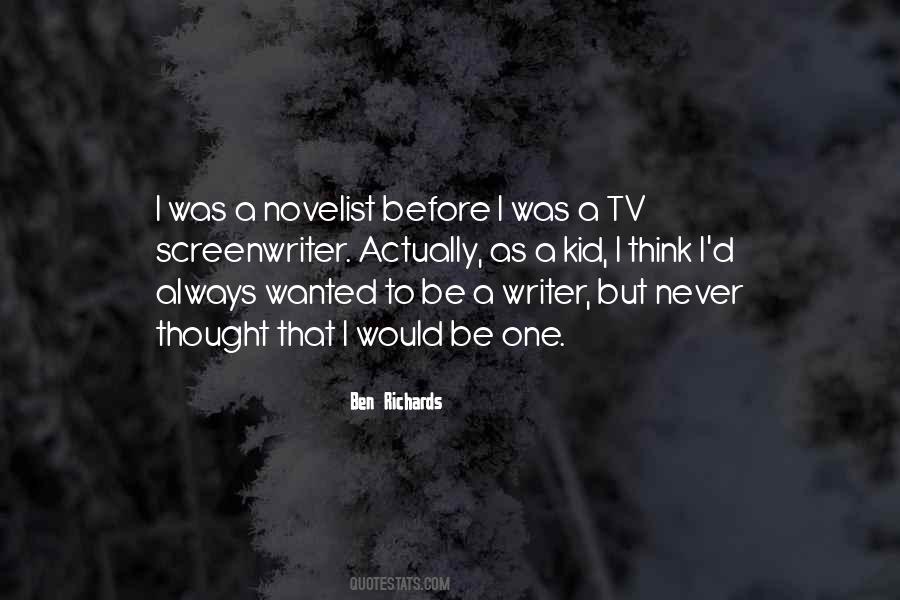 Quotes About Screenwriter #439558