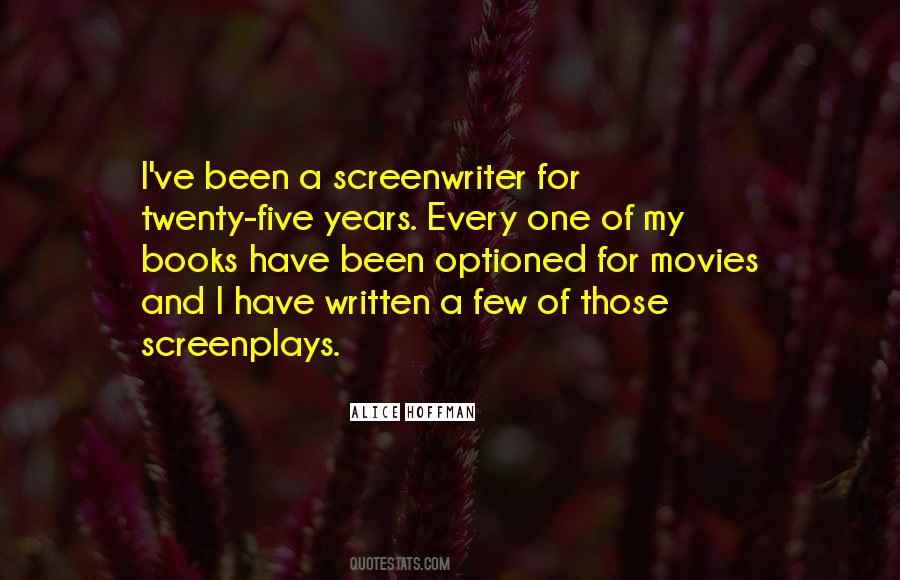 Quotes About Screenwriter #55423