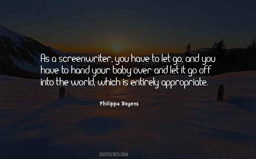 Quotes About Screenwriter #621268