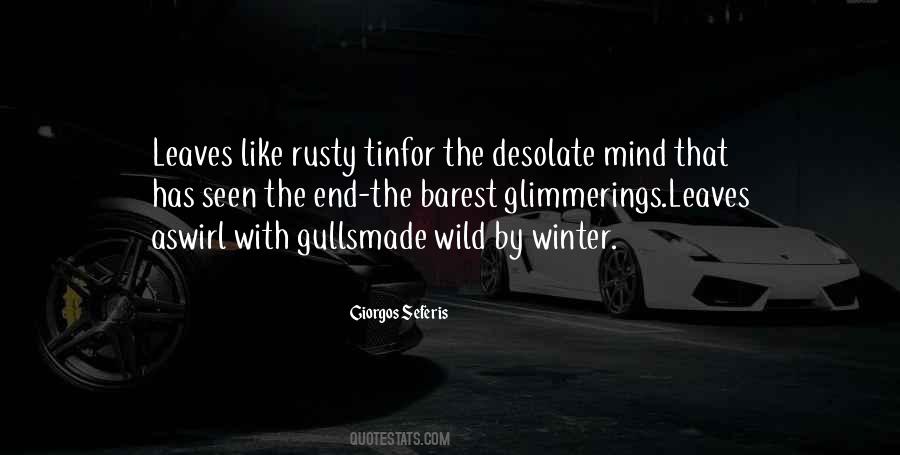 Quotes About Winter's End #158980
