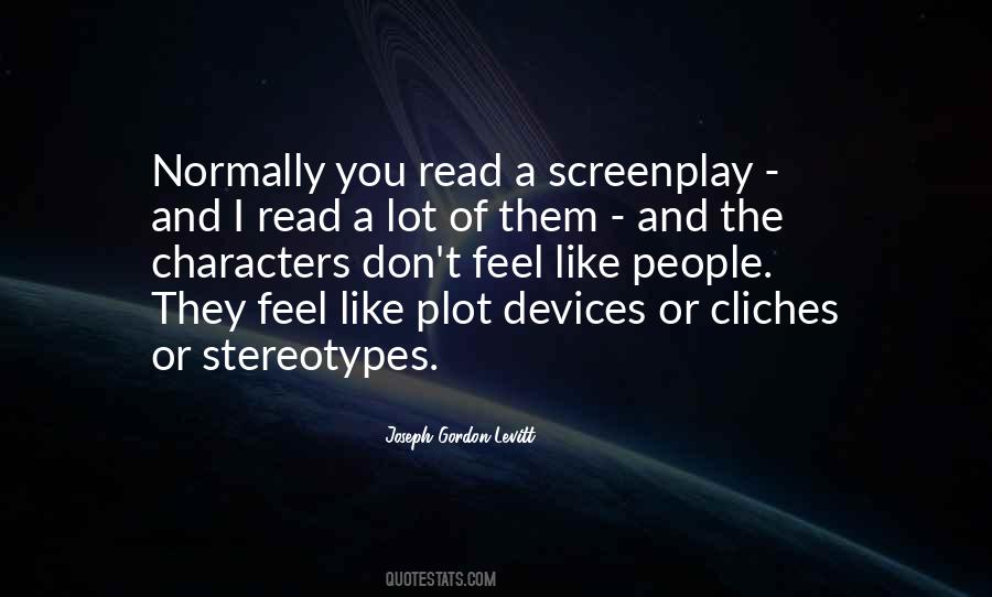 Quotes About Screenplay #196111