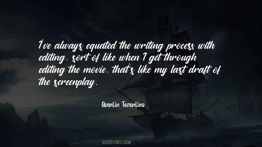 Quotes About Screenplay #244735