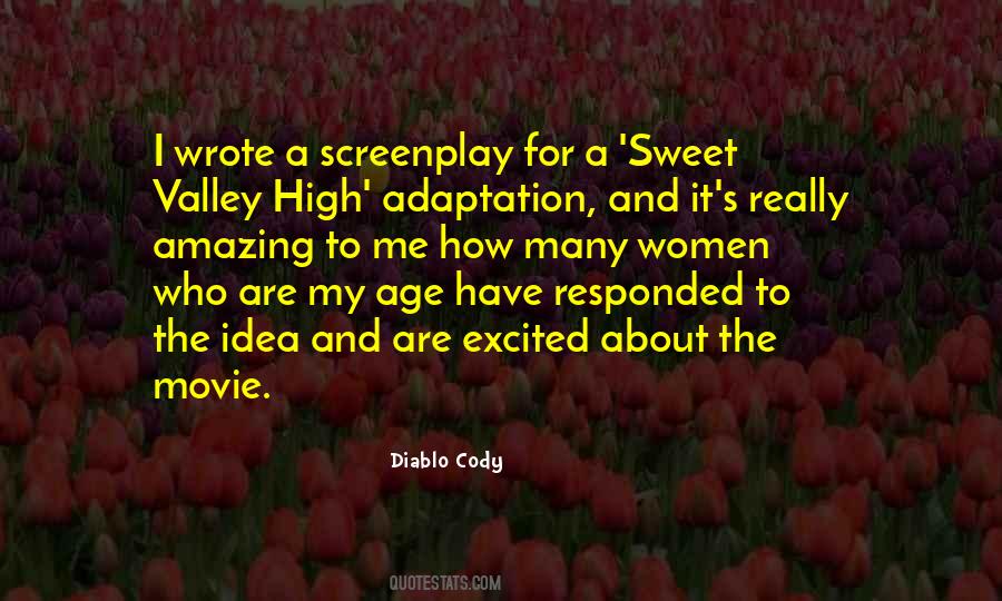 Quotes About Screenplay #348036
