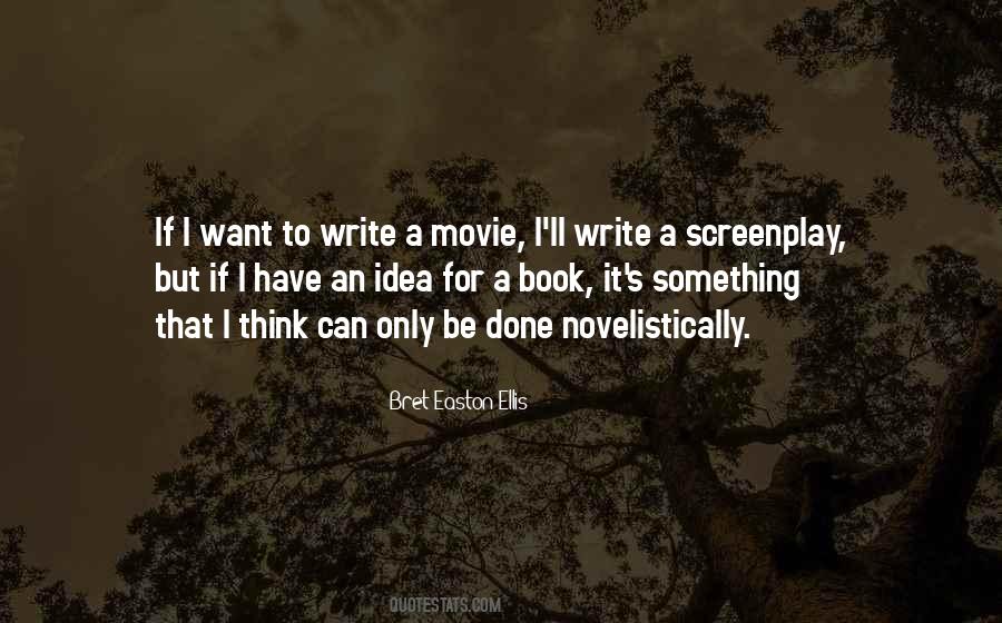 Quotes About Screenplay #441169