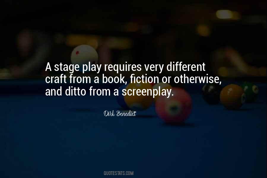 Quotes About Screenplay #466267