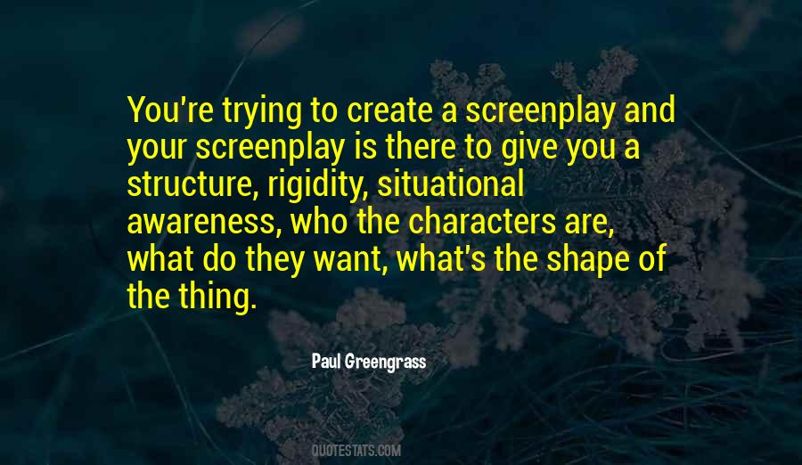 Quotes About Screenplay #604436