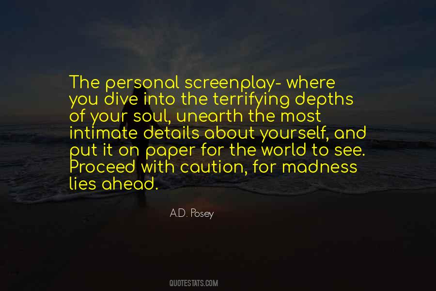 Quotes About Screenplay #668722