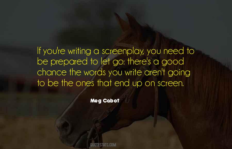 Quotes About Screenplay #697552