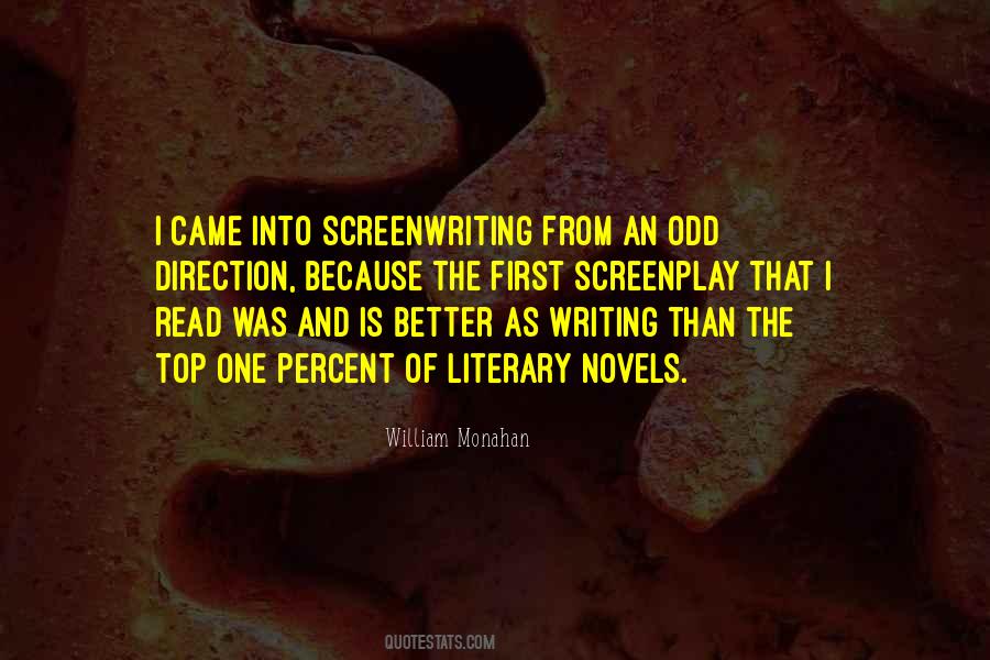 Quotes About Screenplay #733272