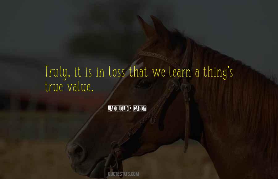 Quotes About Value Of True Love #1236504