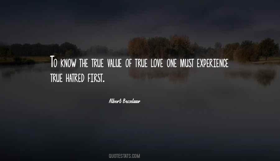Quotes About Value Of True Love #1873473