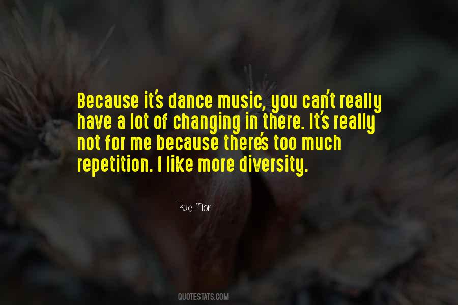 Quotes About Diversity In Music #1790600