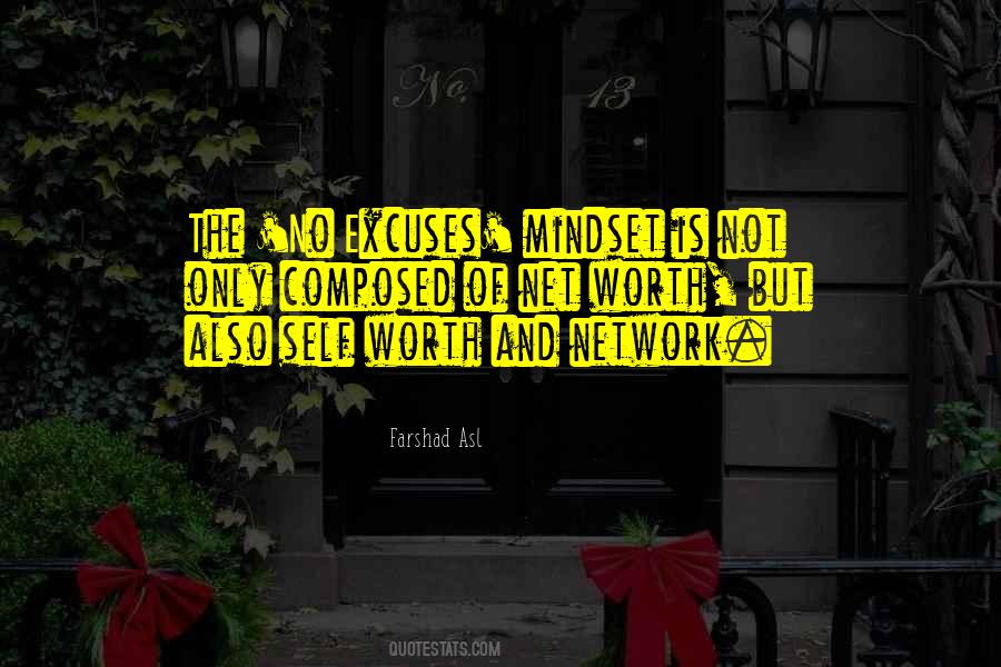 No Excuses Mindset Quotes #59460