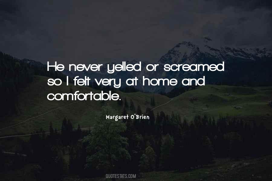 Quotes About Screamed #1097841