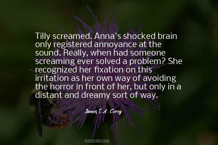 Quotes About Screamed #1156777