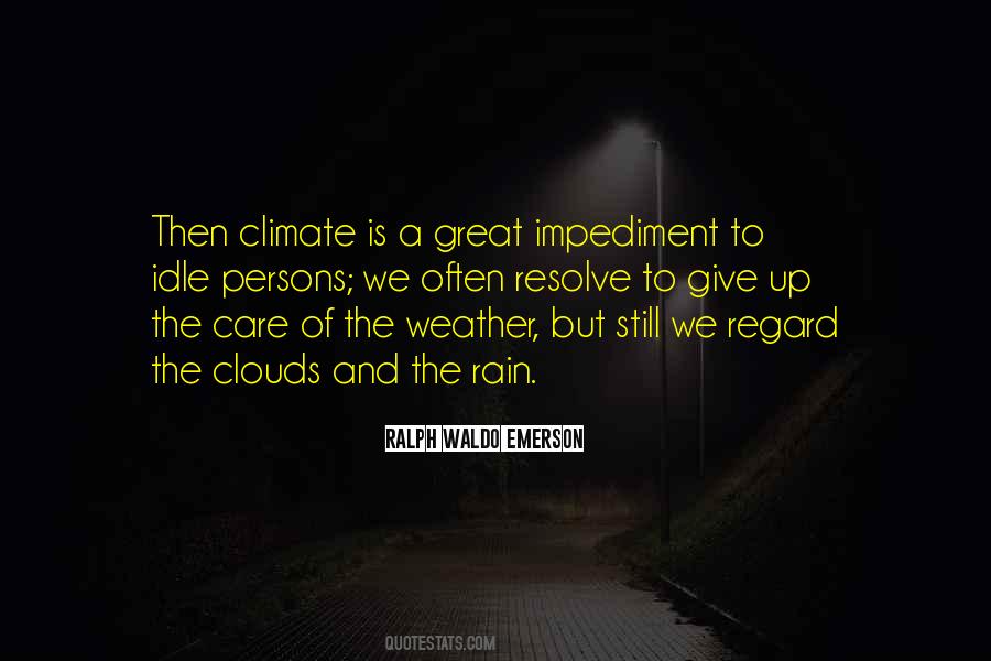 Quotes About Weather Rain #1157517