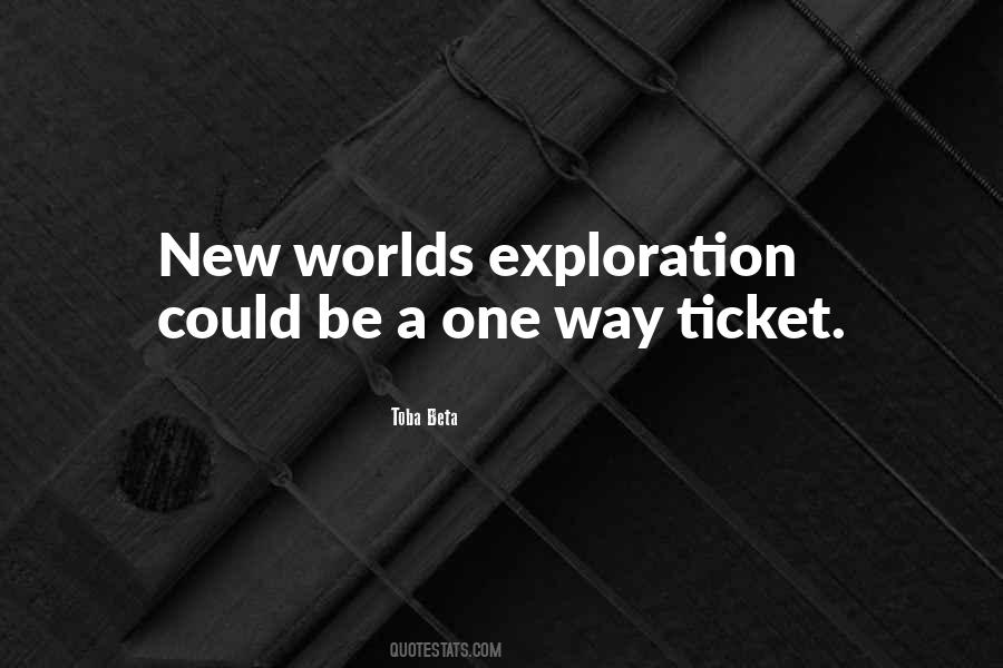 Quotes About New Worlds #68677