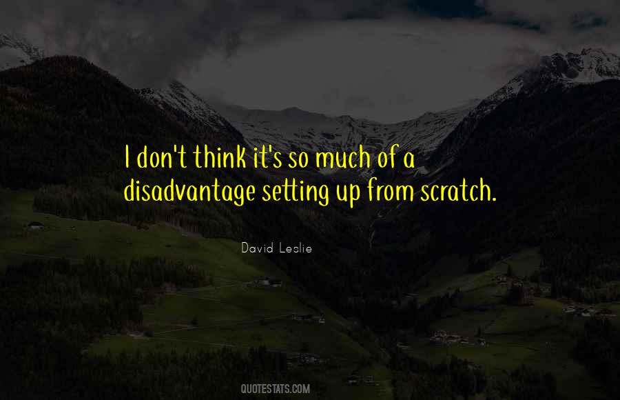 Quotes About Scratch #1349220