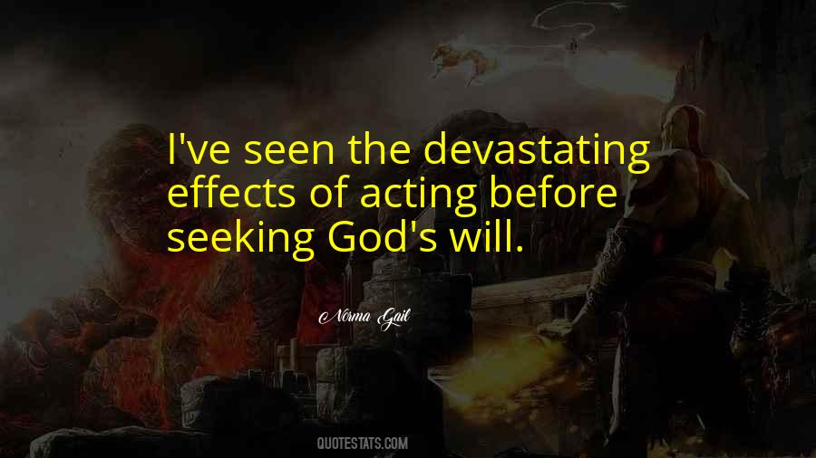 Quotes About Seeking God's Will #496148