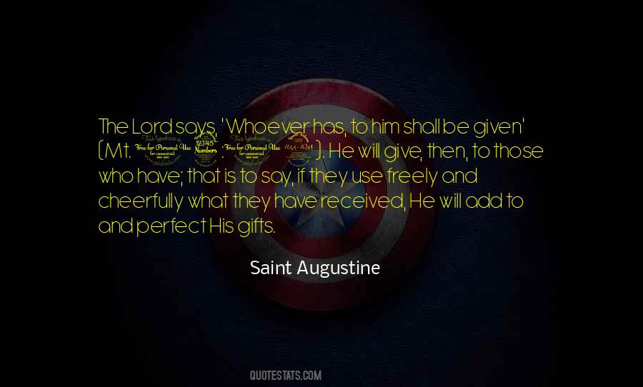 Giving To The Lord Quotes #1067974