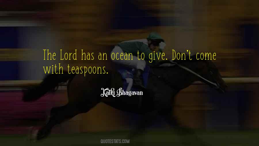 Giving To The Lord Quotes #1124632