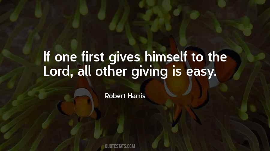 Giving To The Lord Quotes #498131