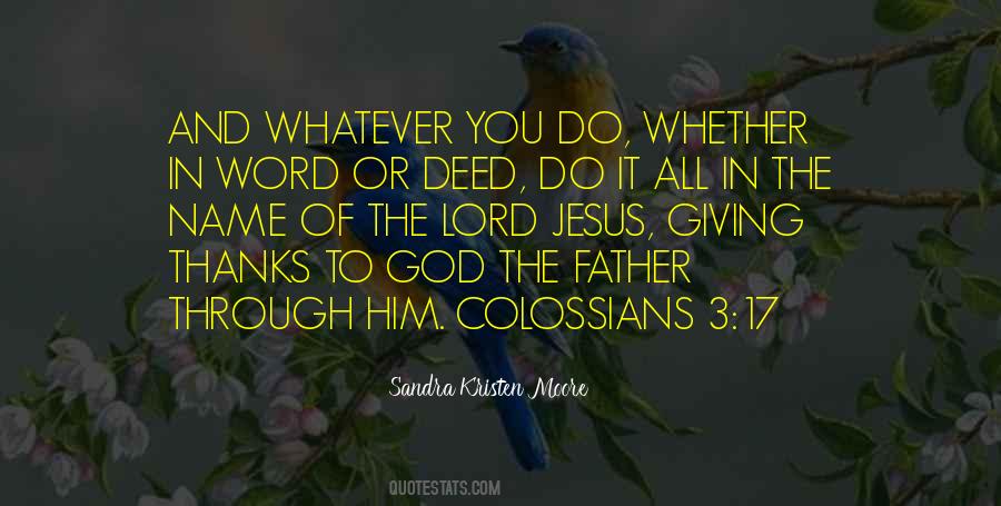 Giving To The Lord Quotes #700784