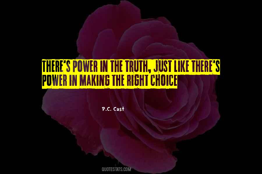 Truth Power Quotes #126445