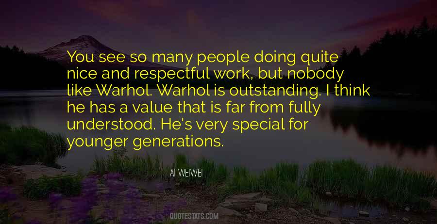 Quotes About Younger Generations #1105579