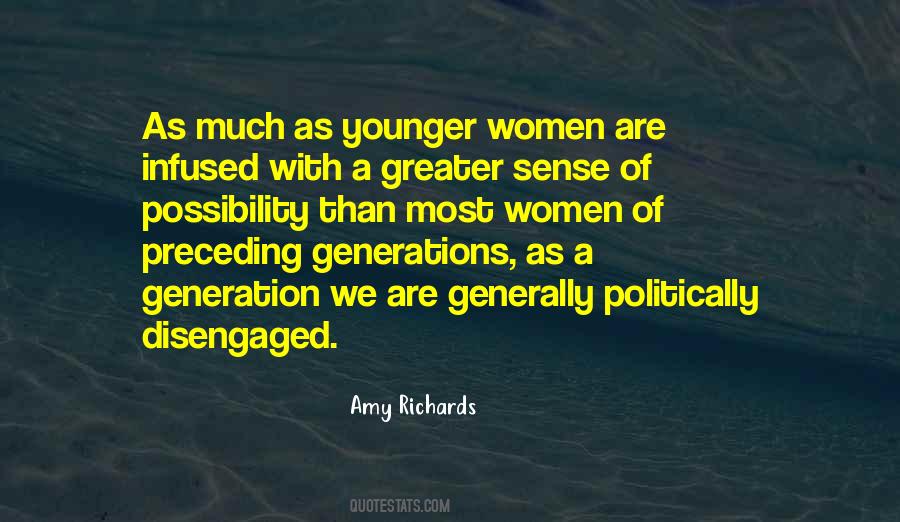 Quotes About Younger Generations #1589973