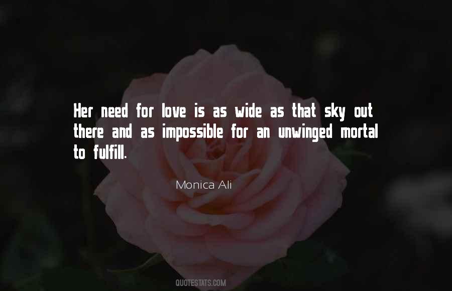 Quotes About An Impossible Love #1493387