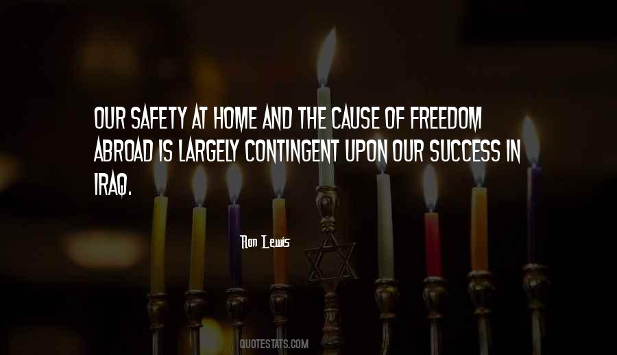 Quotes About Freedom And Safety #1770179