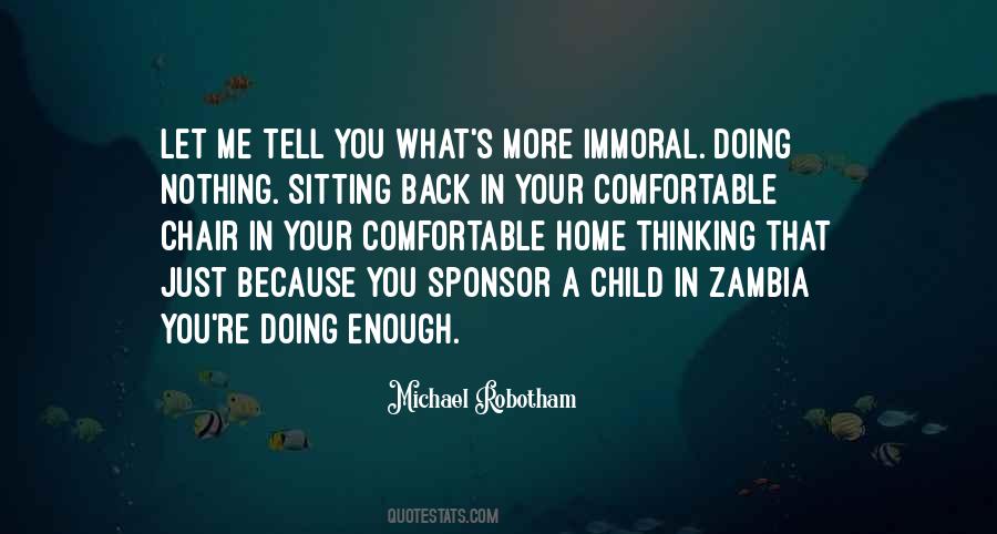 Quotes About Sitting Back #1418501