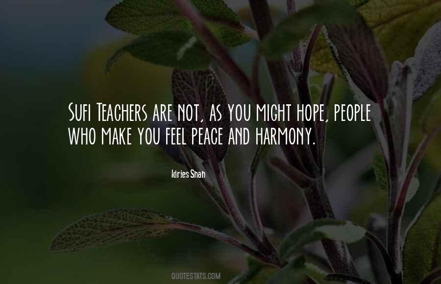 Sufi Teachers Quotes #1468857