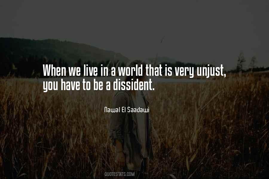 We Live In A World Quotes #1023707