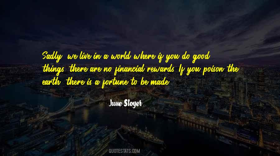 We Live In A World Quotes #1290464