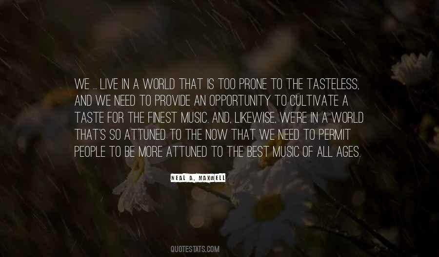 We Live In A World Quotes #1832129