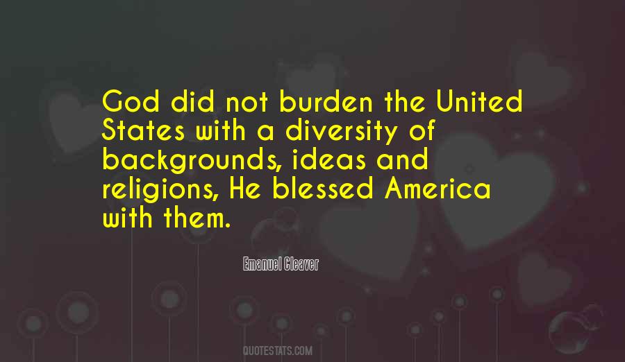 Quotes About America's Diversity #692349