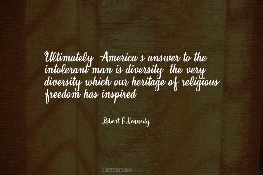 Quotes About America's Diversity #931846