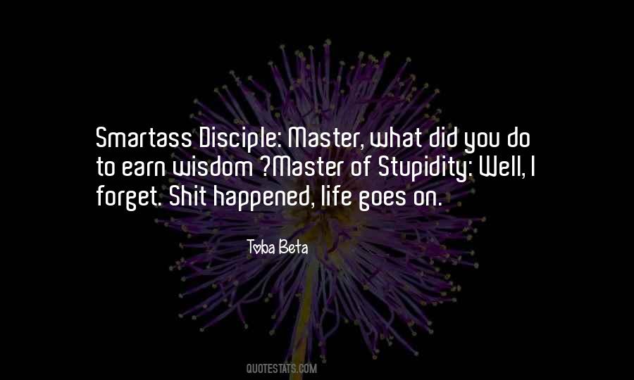 Tough Wisdom Quotes #1724472