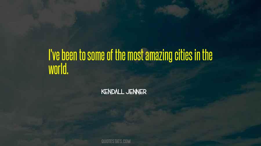 Quotes About Cities In The World #143471