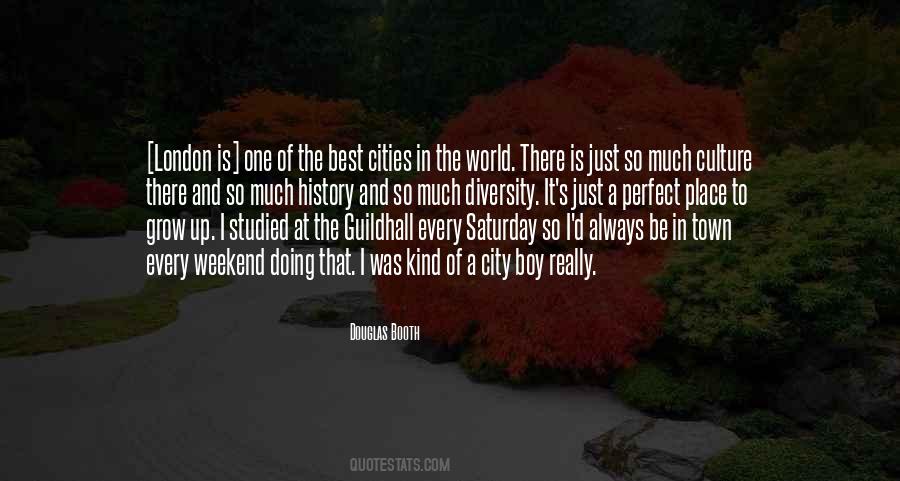 Quotes About Cities In The World #1769228