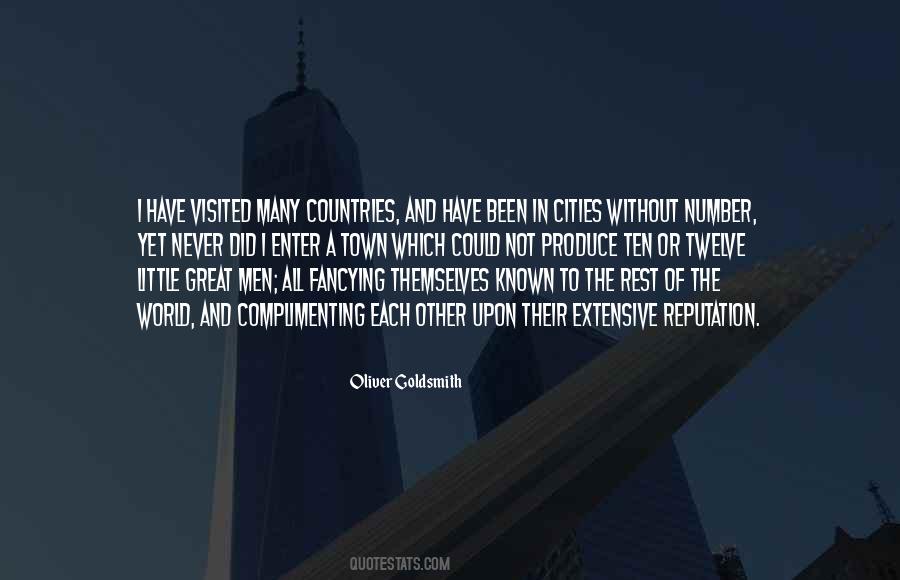 Quotes About Cities In The World #481486