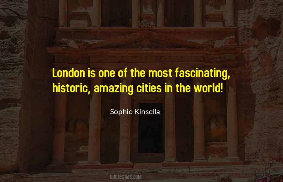 Quotes About Cities In The World #685411