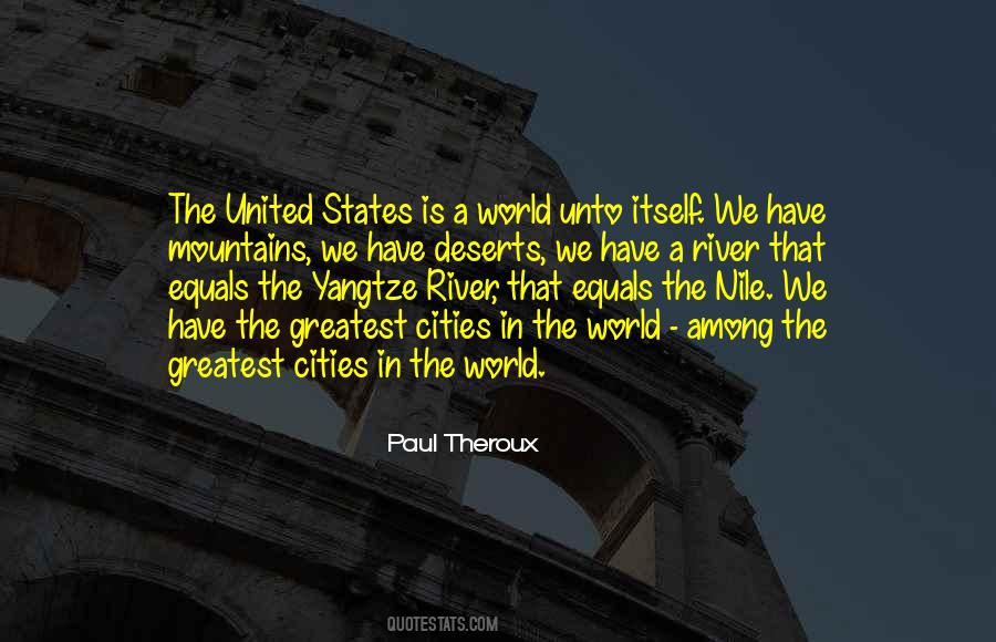Quotes About Cities In The World #76299