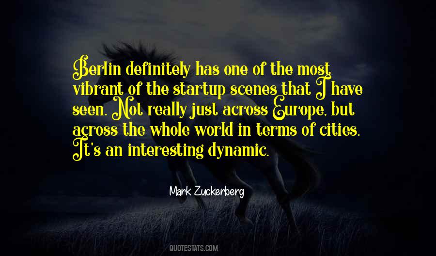 Quotes About Cities In The World #991061