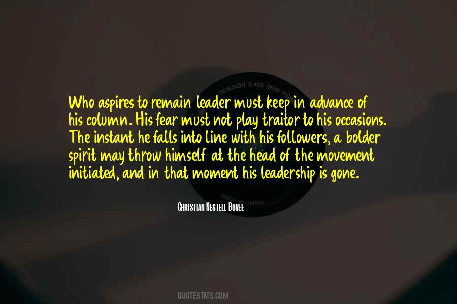 Quotes About A Leadership #1953